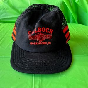 Harley Davison vintage trucker hat